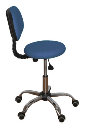 Стул медицинский ДЗМО СМ‑1 (синий)